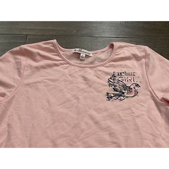 American Girl Tenney Grant Gorl Almond Blossom Long Sleeve Shirt Size L NWT $36 - Picture 4 of 14